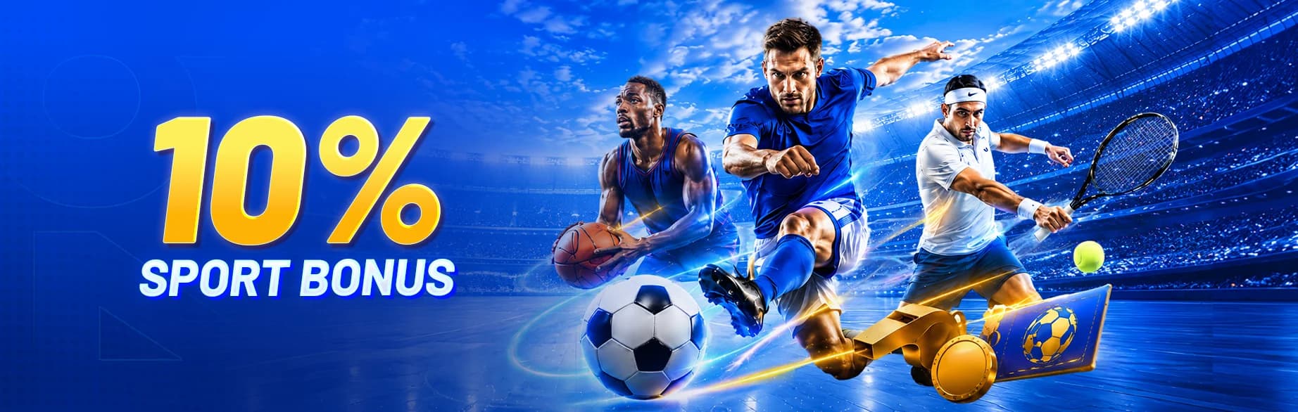 10% Unlimited Sports Bonus