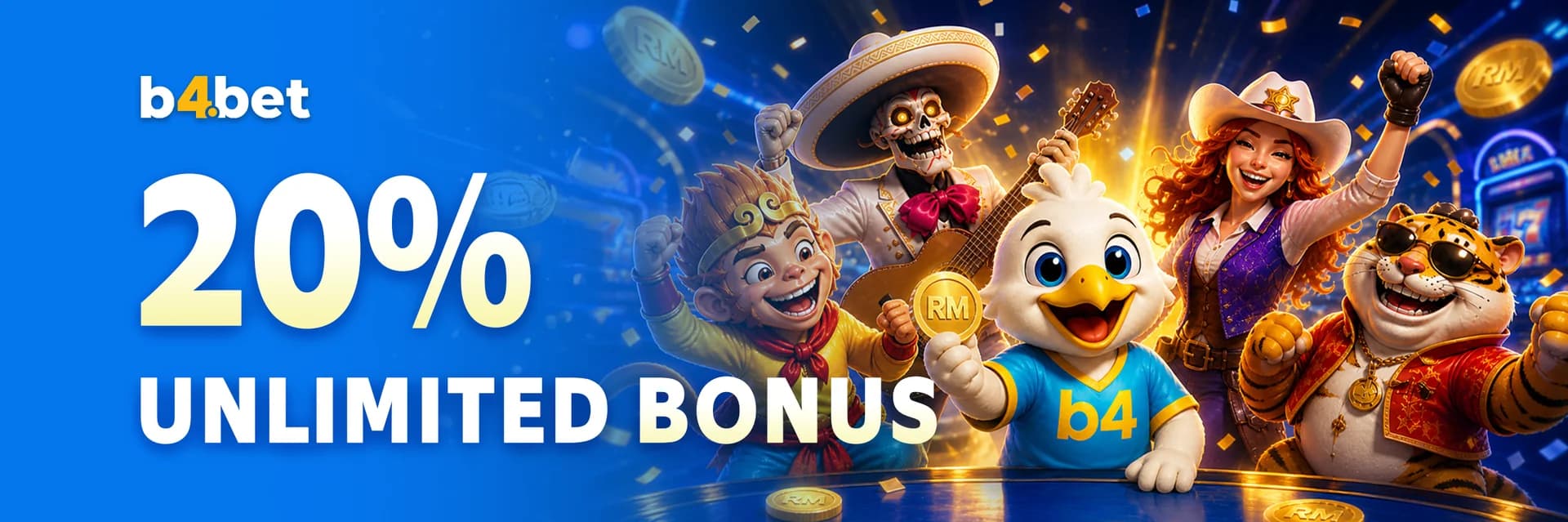 20% Unlimited Bonus